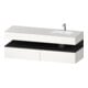 Duravit Einbauwaschtisch-Möbel-Set Qatego 160x50x60cm, Kon-WTU, B, B r, gra m/we m-1