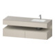 Duravit Einbauwaschtisch-Möbel-Set Qatego 160x50x60cm, Kon-WTU, B, B r, T m/ta ma-1