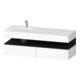 Duravit Einbauwaschtisch-Möbel-Set Qatego 160x50x60cm, Kon-WTU, B l, gra m/we hgl-1