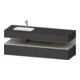 Duravit Einbauwaschtisch-Möbel-Set Qatego 160x50x60cm, Kon-WTU, B l, T m/Gr ma-1