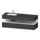 Duravit Einbauwaschtisch-Möbel-Set Qatego 160x50x60cm, Kon-WTU, B l, w g/Gra ma-1