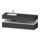 Duravit Einbauwaschtisch-Möbel-Set Qatego 160x50x60cm, Kon-WTU, B l, w m/Gr ma-1