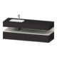 Duravit Einbauwaschtisch-Möbel-Set Qatego 160x50x60cm, Kon-WTU, B l, w m/Gr matt-1
