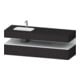 Duravit Einbauwaschtisch-Möbel-Set Qatego 160x50x60cm, Kon-WTU, B l, w m/Grap matt-1