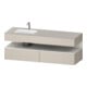 Duravit Einbauwaschtisch-Möbel-Set Qatego 160x50x60cm, Kon-WTU, B l, w m/ta ma-1