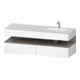 Duravit Einbauwaschtisch-Möbel-Set Qatego 160x50x60cm, Kon-WTU, B r, ba matt/we ma-1