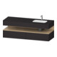 Duravit Einbauwaschtisch-Möbel-Set Qatego 160x50x60cm, Kon-WTU, B r, E na/gra matt-1