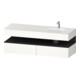 Duravit Einbauwaschtisch-Möbel-Set Qatego 160x50x60cm, Kon-WTU, B r, gra m/we hgl-1