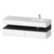 Duravit Einbauwaschtisch-Möbel-Set Qatego 160x50x60cm, Kon-WTU, B r, gra m/we ma-1