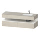 Duravit Einbauwaschtisch-Möbel-Set Qatego 160x50x60cm, Kon-WTU, B r, w g/tau matt-1
