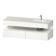 Duravit Einbauwaschtisch-Möbel-Set Qatego 160x50x60cm, Kon-WTU, B r, w hgl/we matt-1