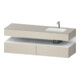 Duravit Einbauwaschtisch-Möbel-Set Qatego 160x50x60cm, Kon-WTU, B r, we m/tau matt-1