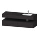 Duravit Einbauwaschtisch-Möbel-Set Qatego 160x50x60cm, Kon-WTU, B re, graph matt-1
