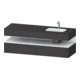 Duravit Einbauwaschtisch-Möbel-Set Qatego 160x50x60cm, Kon-WTU, B re, we m/Grap ma-1
