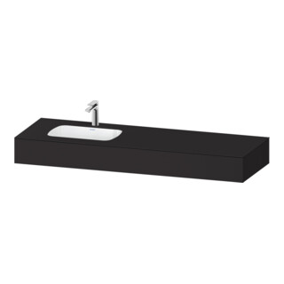 Duravit Einbauwaschtisch-Möbel-Set Qatego 160x55x17cm, m K, 1 AS, m Ü, B l, gra m