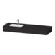 Duravit Einbauwaschtisch-Möbel-Set Qatego 160x55x17cm, m K, 1 AS, m Ü, B l, gra m-1