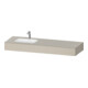 Duravit Einbauwaschtisch-Möbel-Set Qatego 160x55x17cm, m K, 1 AS, m Ü, B l, T matt-1
