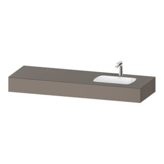 Duravit Einbauwaschtisch-Möbel-Set Qatego 160x55x17cm, m K, 1 AS, m Ü, B r, ba ma