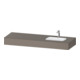 Duravit Einbauwaschtisch-Möbel-Set Qatego 160x55x17cm, m K, 1 AS, m Ü, B r, ba ma-1