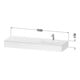 Duravit Einbauwaschtisch-Möbel-Set Qatego 160x55x17cm, m K, 1 AS, m Ü, B r, gra ma-3