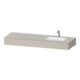 Duravit Einbauwaschtisch-Möbel-Set Qatego 160x55x17cm, m K, 1 AS, m Ü, B r, Tau ma-1