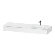 Duravit Einbauwaschtisch-Möbel-Set Qatego 160x55x17cm, m K, 1 AS, m Ü, B re, we ma