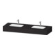 Duravit Einbauwaschtisch-Möbel-Set Qatego 160x55x17cm, m K, 2 A., B bs, m Ü, gra m-1