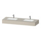 Duravit Einbauwaschtisch-Möbel-Set Qatego 160x55x17cm, m K, 2 A., B bs, m Ü, T m-1