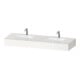 Duravit Einbauwaschtisch-Möbel-Set Qatego 160x55x17cm, m K, 2 A., B bs, m Ü, w hgl-1