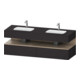 Duravit Einbauwaschtisch-Möbel-Set Qatego 160x55x60cm, Kon-WTU, B, E Ma/Gra matt-1