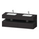 Duravit Einbauwaschtisch-Möbel-Set Qatego 160x55x60cm, Kon-WTU, B, gra m/Grap matt-1