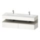 Duravit Einbauwaschtisch-Möbel-Set Qatego 160x55x60cm, Kon-WTU, B, T m/we matt-1
