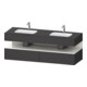 Duravit Einbauwaschtisch-Möbel-Set Qatego 160x55x60cm, Kon-WTU, B, w g/Gra ma-1