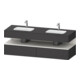 Duravit Einbauwaschtisch-Möbel-Set Qatego 160x55x60cm, Kon-WTU, B, w m/Gr ma-1