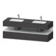 Duravit Einbauwaschtisch-Möbel-Set Qatego 160x55x60cm, Kon-WTU, B, we m/Grap ma-1