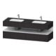 Duravit Einbauwaschtisch-Möbel-Set Qatego 160x55x60cm, Kon-WTU, B, we m/Grap matt-1