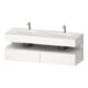 Duravit Einbauwaschtisch-Möbel-Set Qatego 160x55x60cm, Kon-WTU, Nischenb, we matt-1