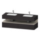 Duravit Einbauwaschtisch-Möbel-Set Qatego 160x55x60cm, Kon-WTU, Tau m/Grap matt-1