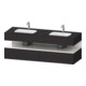 Duravit Einbauwaschtisch-Möbel-Set Qatego 160x55x60cm, Kon-WTU, w Hgl/Graphit matt-1