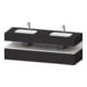Duravit Einbauwaschtisch-Möbel-Set Qatego 160x55x60cm, Kon-WTU, w m/Gr matt-1