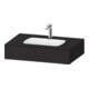 Duravit Einbauwaschtisch-Möbel-Set Qatego 80x55x17cm, gra m, m K, 1 Ausschn, m ÜL-1