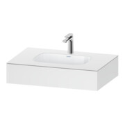 Duravit Einbauwaschtisch-Möbel-Set Qatego 80x55x17cm, w m, m Kons, 1 Ausschn, m ÜL