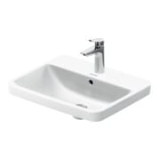Duravit Einbauwaschtisch No. 1 55x43,5cm, EB v ob, m HL, ÜL, HLB, weiß