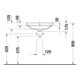 Duravit Einbauwaschtisch No. 1 55x43,5cm, EB v ob, m HL, ÜL, HLB, weiß-4
