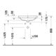 Duravit Einbauwaschtisch No. 1 55x43,5cm, EB v ob, m HL, ÜL, HLB, weiß-5