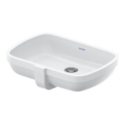 Duravit Einbauwaschtisch Qatego 48x32cm, EB v u, o HL, HL, m Ü, we hgl