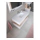 Duravit Einbauwaschtisch Qatego 48x32cm, EB v u, o HL, HL, m Ü, we hgl