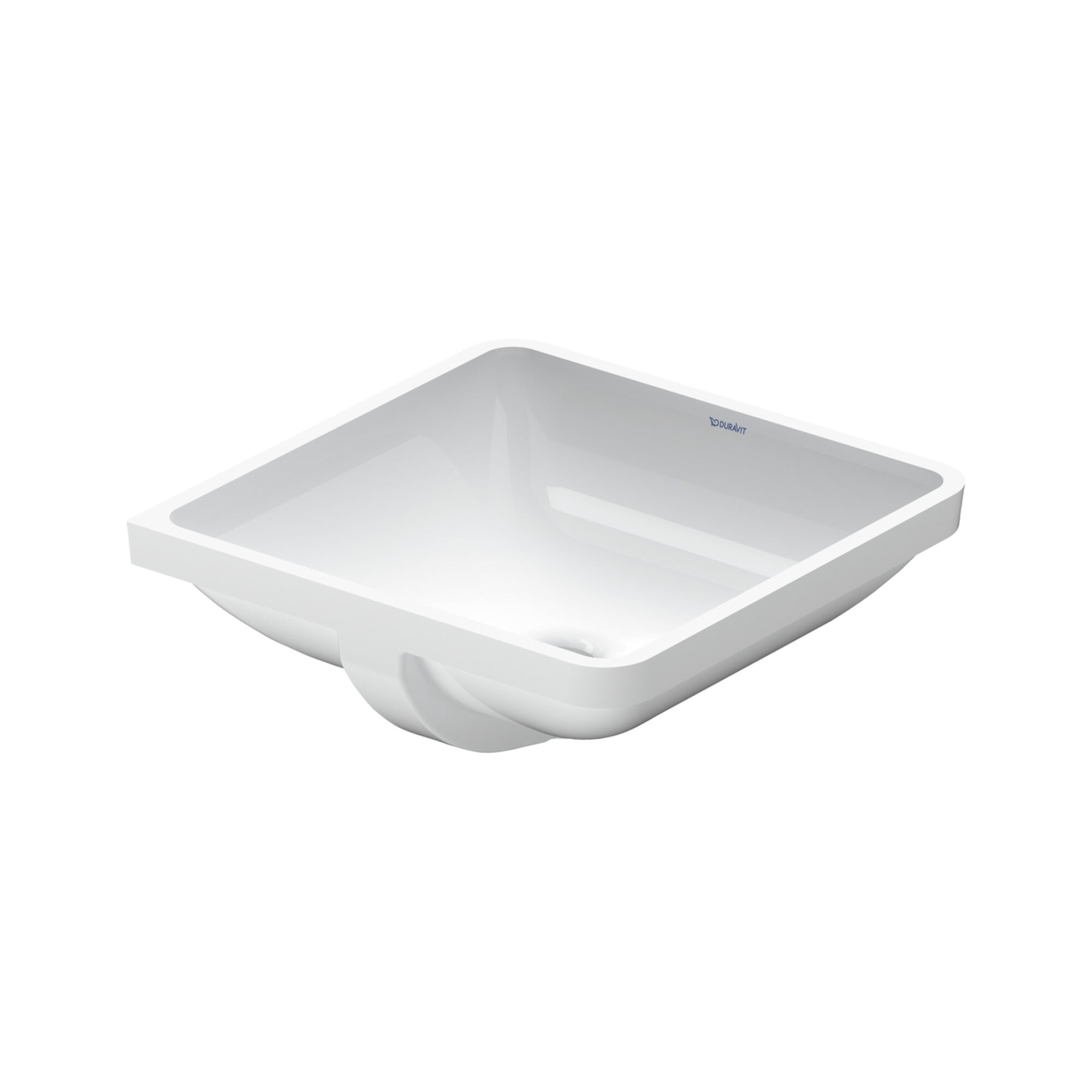 Duravit Einbauwaschtisch Starck 3 43x43cm, EB v unt, o. HL, HLB, m ÜL, we