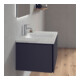 Duravit Einbauwaschtisch Starck 3 43x43cm, EB v unt, o. HL, HLB, m ÜL, we
