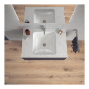 Duravit Einbauwaschtisch Starck 3 43x43cm, EB v unt, o. HL, HLB, m ÜL, we-5
